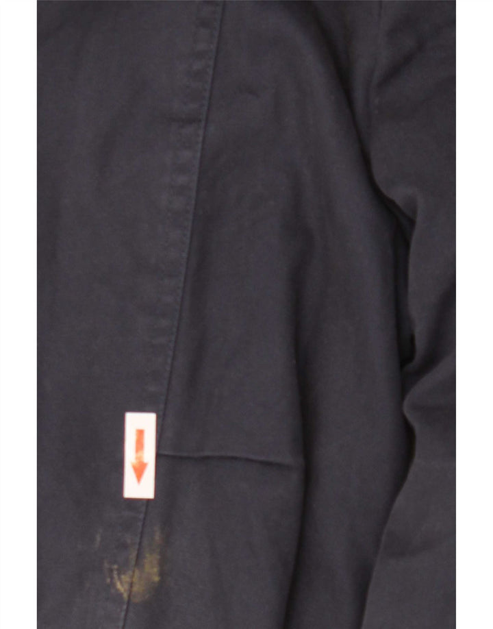 Jaqueta bomber masculina Gant Reino Unido 40 grande algodão azul marinho