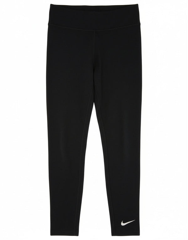 Leggings Nike Dri Fit Feminina UK 14 Grande Poliéster Preto