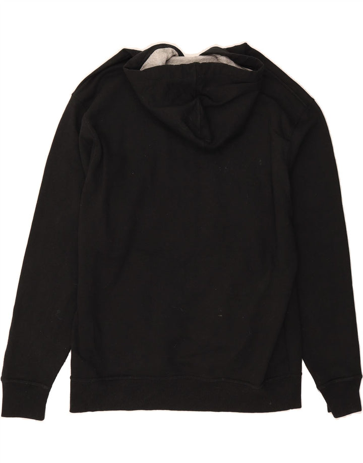 CHAMPION Mens Graphic Hoodie Jumper XL Black Cotton Vintage Champion and Second-Hand Champion from Messina Hembry 