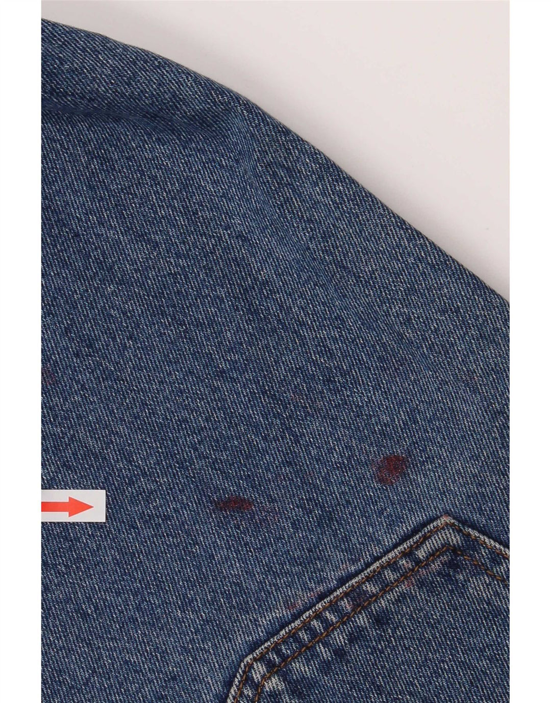 Jeans retos masculinos Lee Cooper W38 L32 algodão azul