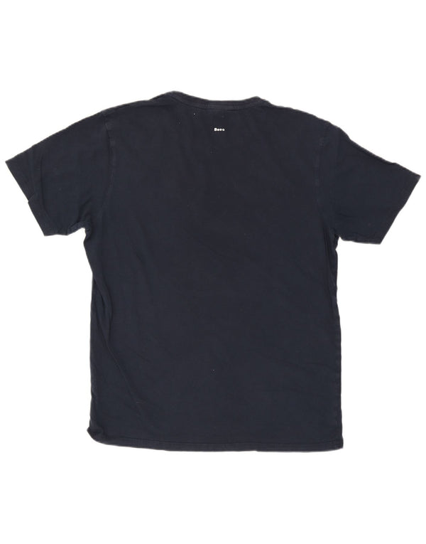Camiseta masculina gráfica Bench Top XL azul marinho