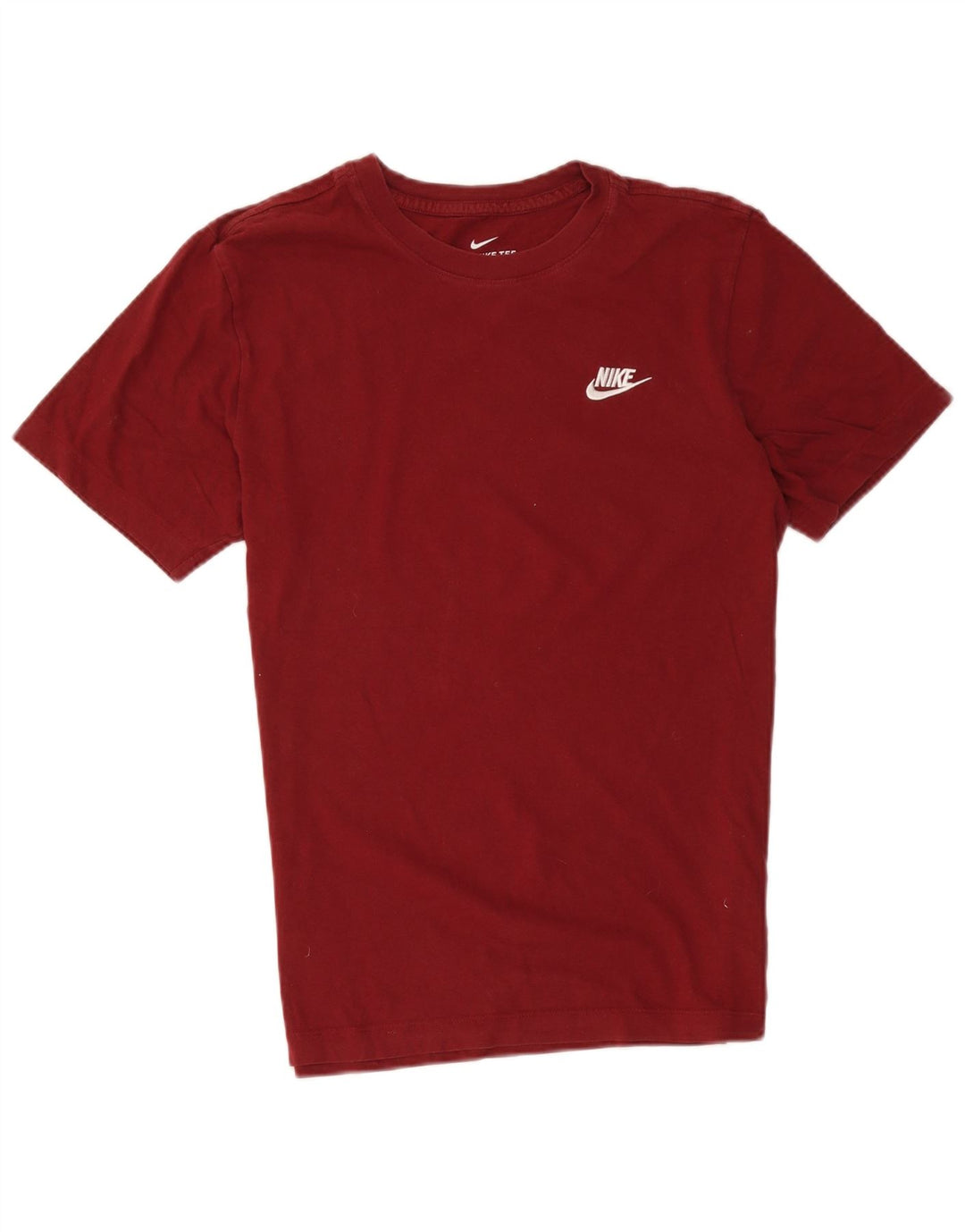 Camiseta masculina Nike Top médio algodão vermelho