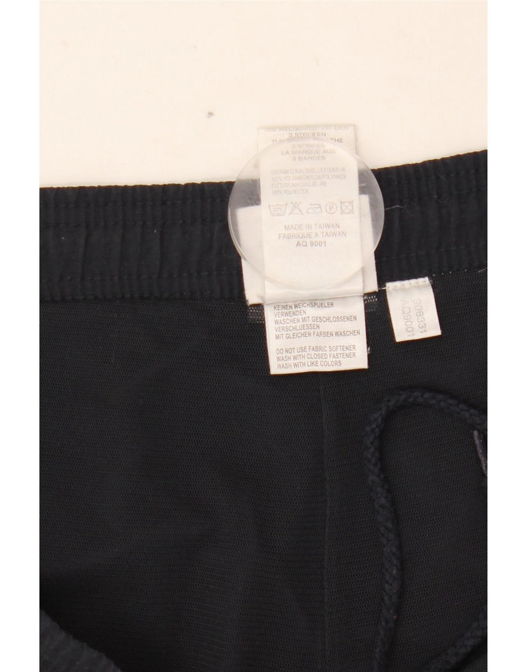 Calça Adidas Mens Treino XL Azul Marinho Listrado Poliéster