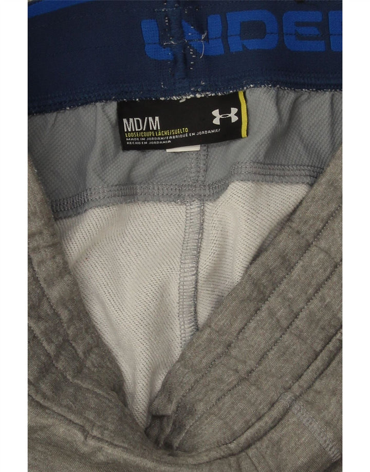 Calça de treino masculina Under Armour cinza médio manchado