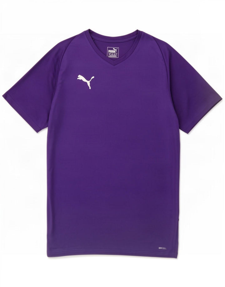 Camiseta masculina Puma grande poliéster roxo