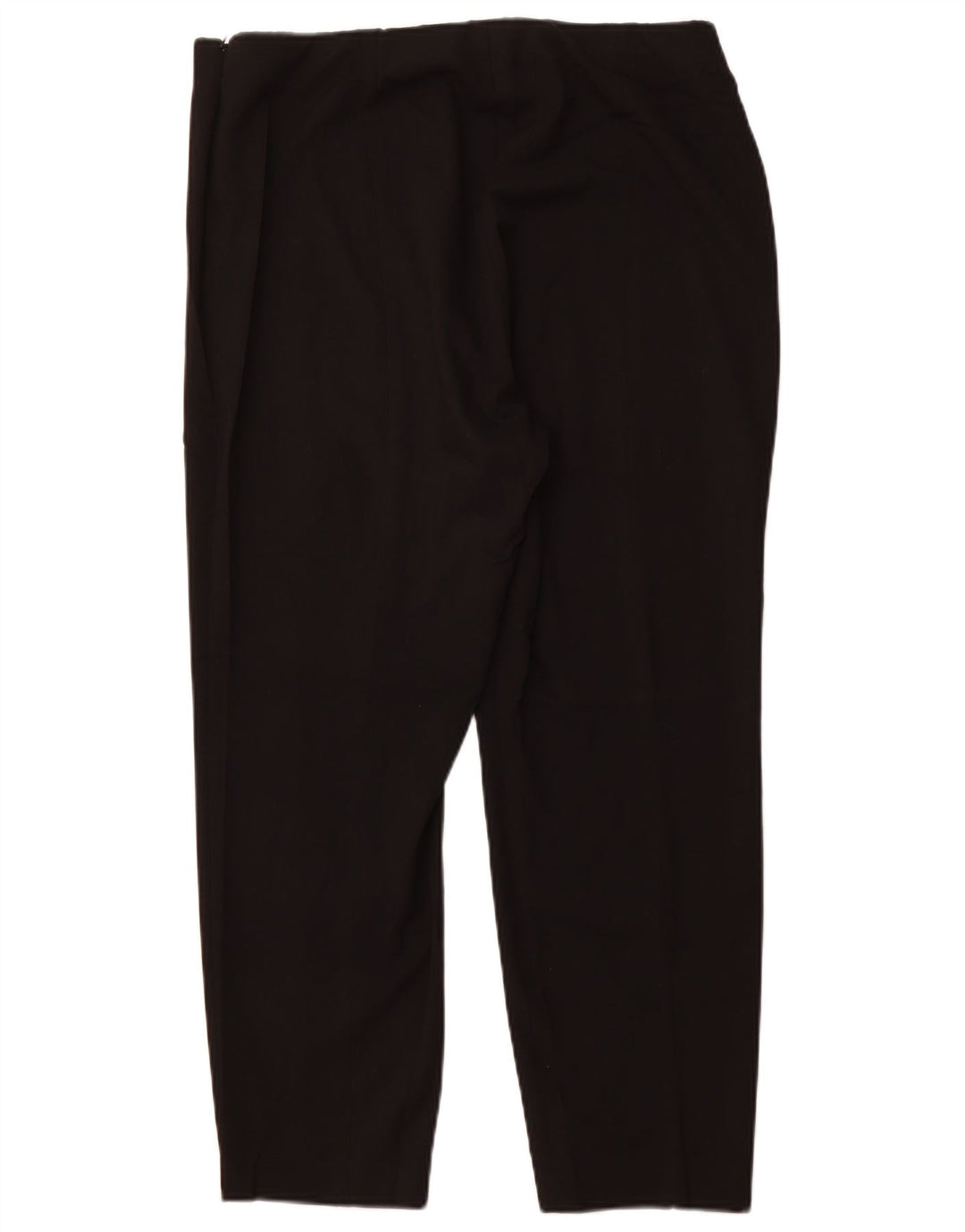 Calça casual feminina CALVIN KLEIN US 14 XL W34 L27 poliéster preto