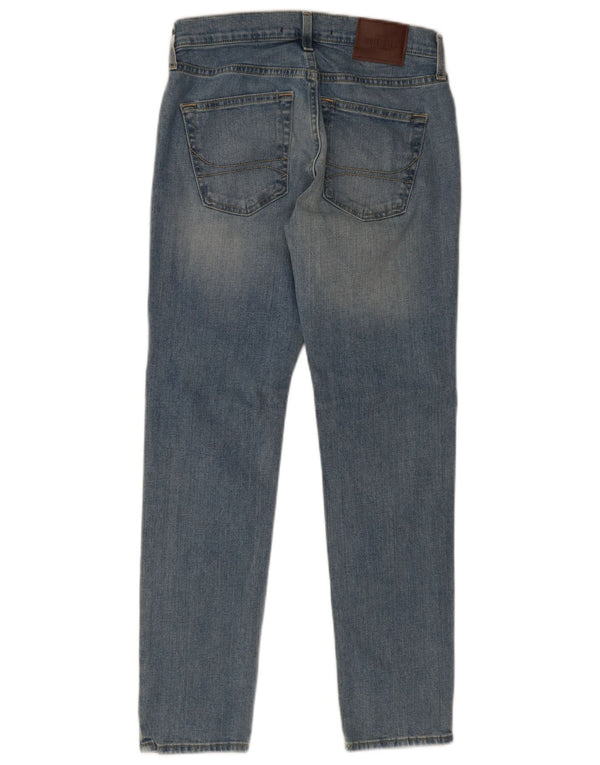 Hollister Mens Jeans Skinny W28 L30 Azul Algodão