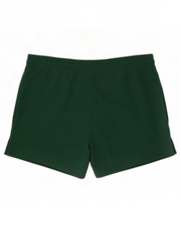 Sergio Tacchini Mens Sport Shorts IT 48 Medium Green Polyester
