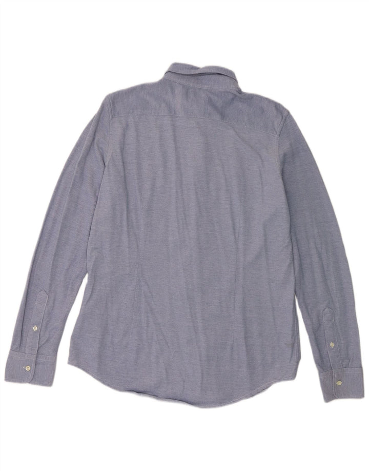 Camisa masculina Ralph Lauren XL azul algodão