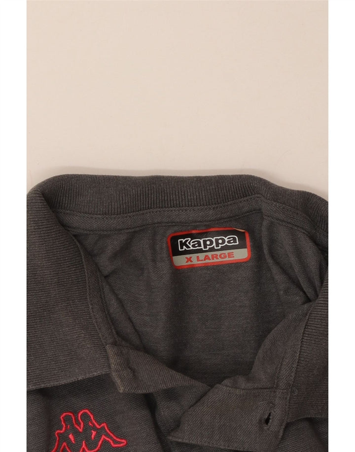 Camisa polo masculina KAPPA XL cinza