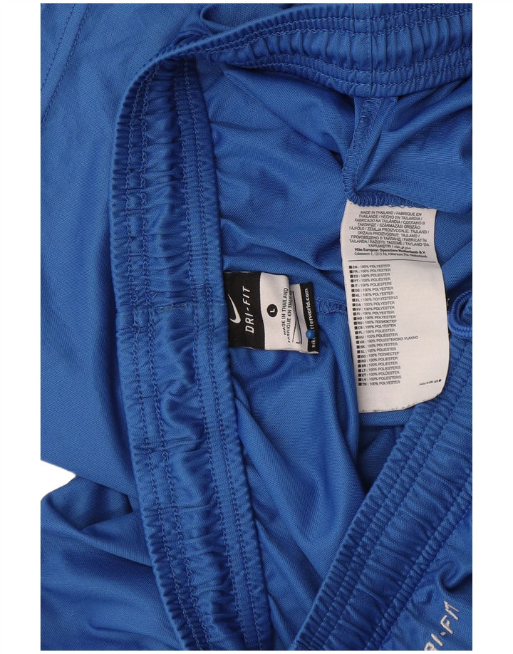 Nike Mens Dri Fit Sport Shorts Grande Azul Poliéster