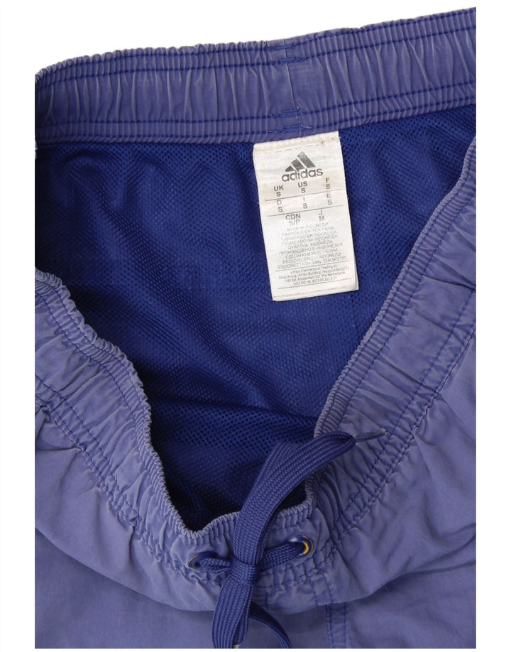 Shorts esportivos masculinos ADIDAS pequeno azul poliéster