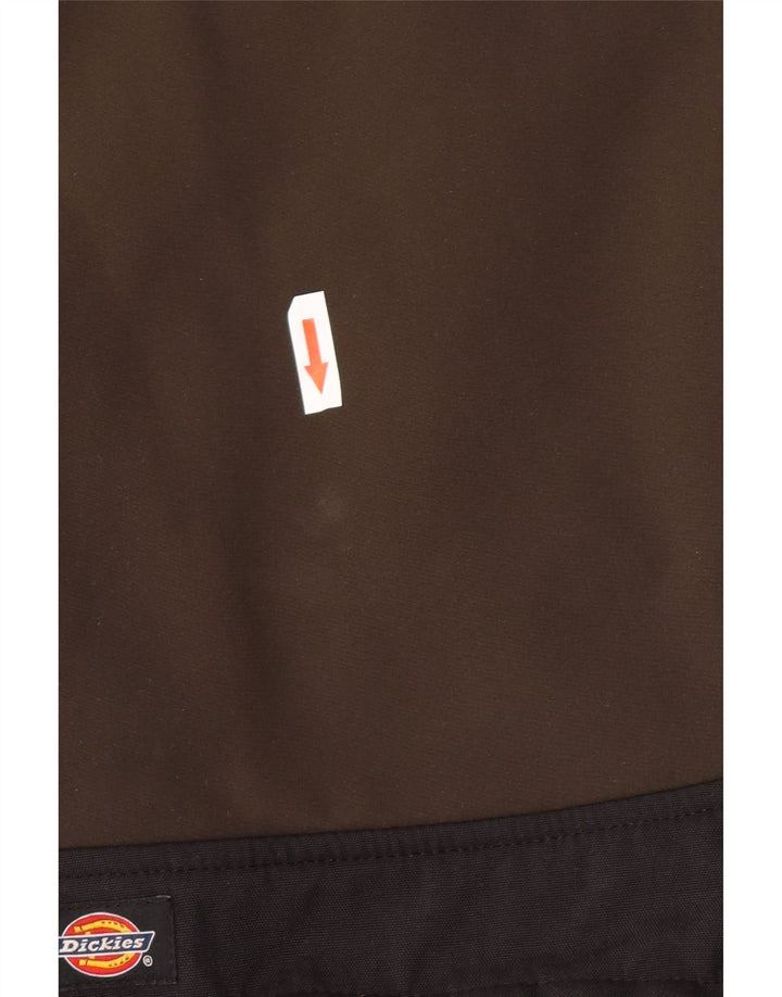Jaqueta corta-vento masculina Dickies UK 46 3XL cáqui Colourblock poliéster