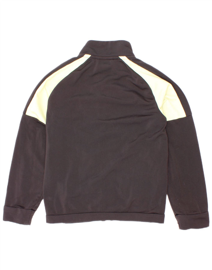 Jaqueta Puma Meninos Treino Top 7-8 Anos Preto Colourblock Poliéster