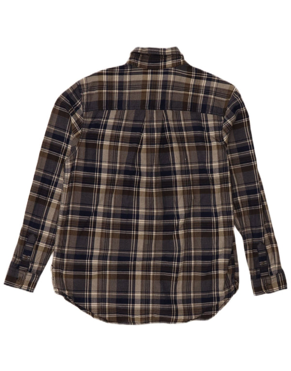 Camisa feminina de flanela The North Face Reino Unido 14 algodão xadrez médio multicolorido