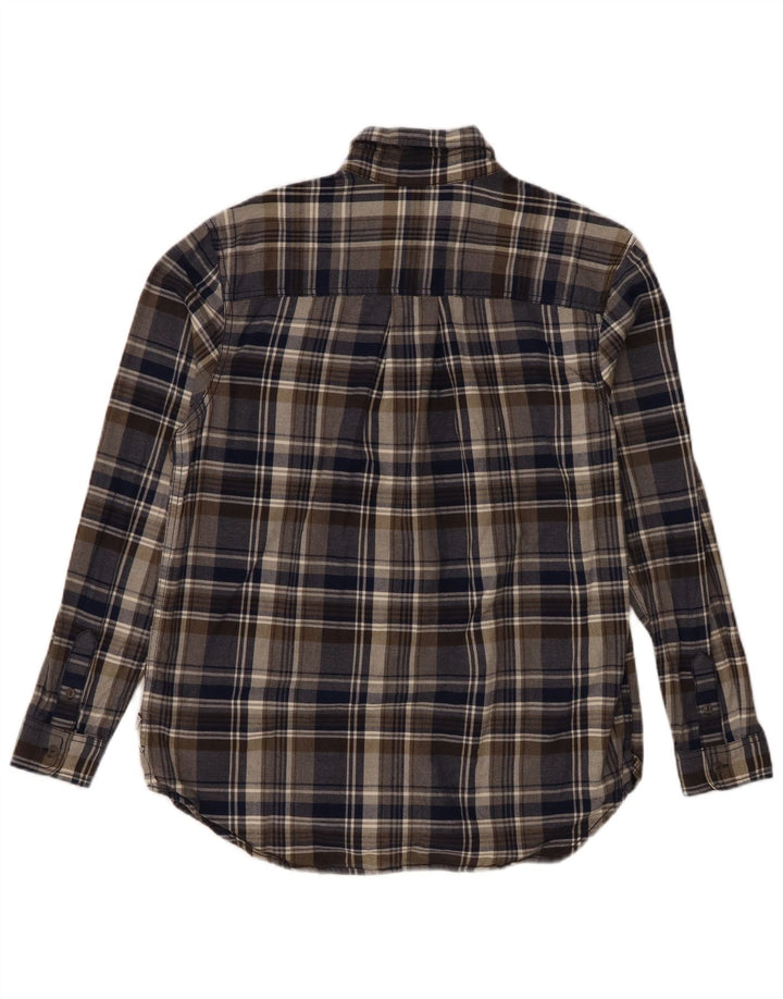 Camisa feminina de flanela The North Face Reino Unido 14 algodão xadrez médio multicolorido