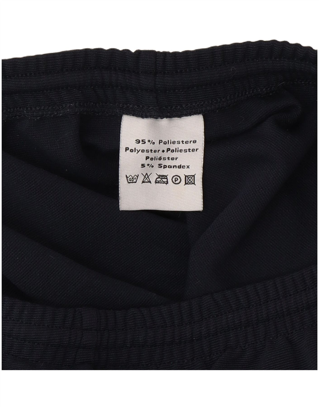 Calça de treino masculina Kappa poliéster azul marinho médio