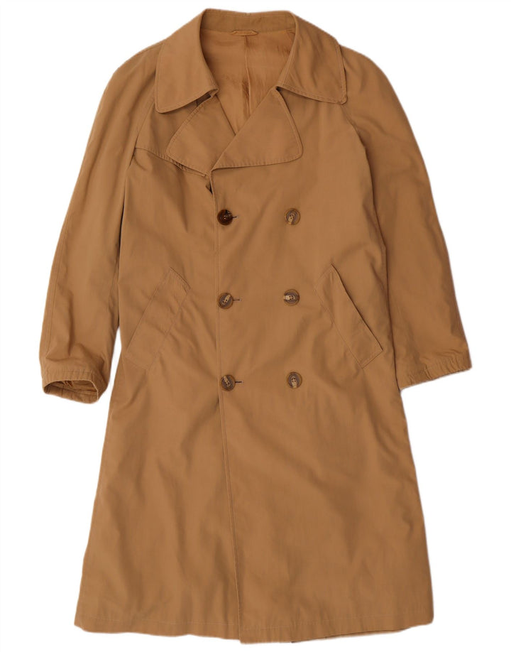 Trench Coat Vintage Masculino IT 48 Médio Bege Clássico