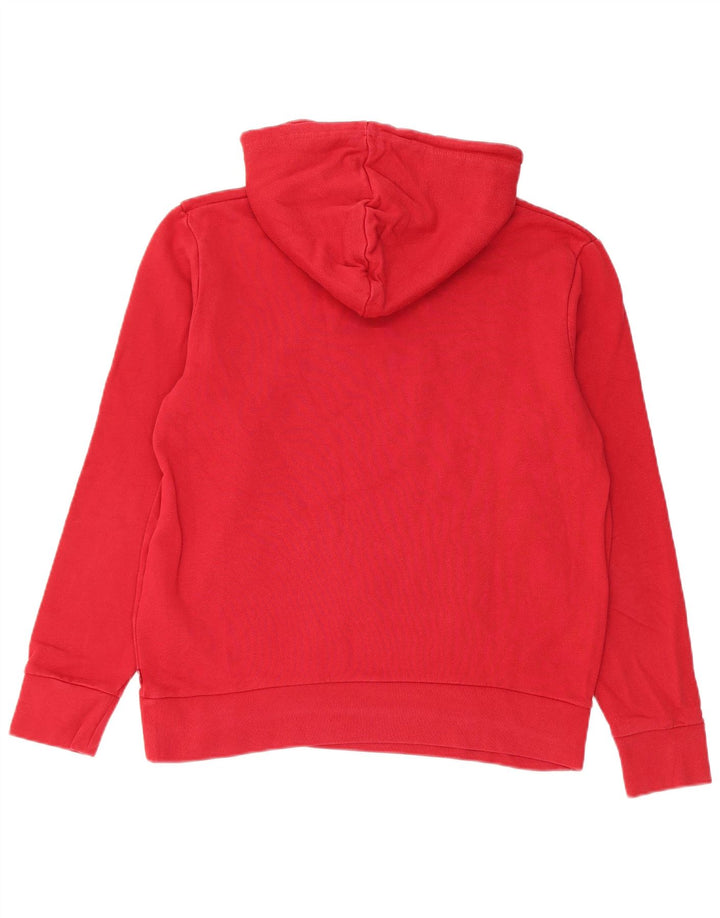 Moletom com capuz gráfico masculino Levi's médio algodão vermelho