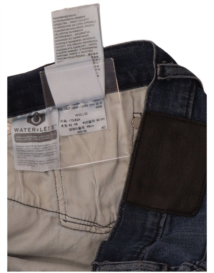 LEVI'S Masculino 511 Slim Jeans W32 L32 Azul Algodão