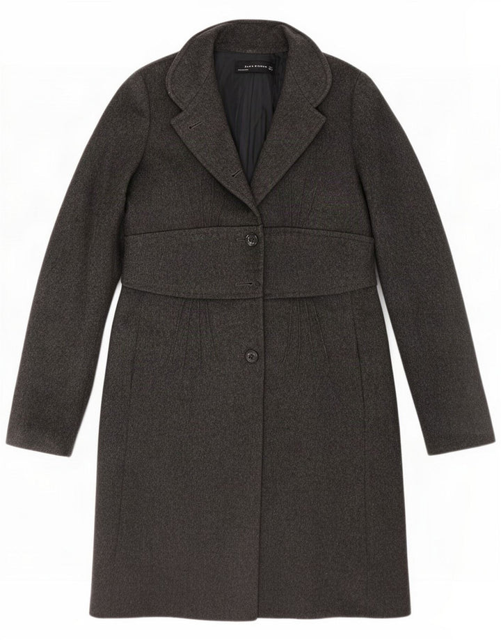 Zara Womens Trench Coat UK 10 Small Grey