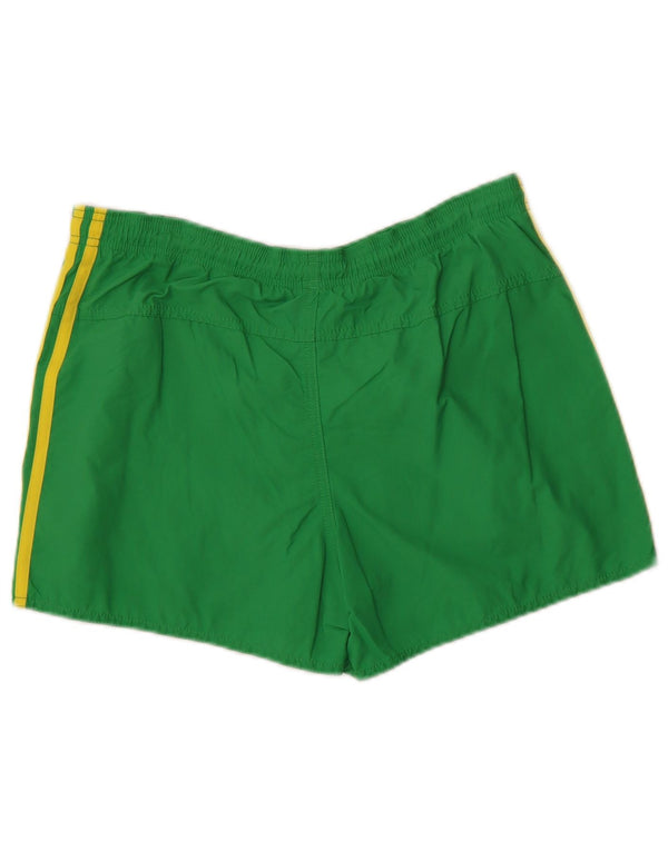 Adidas Mens Shorts De Natação Pequeno Verde Nylon