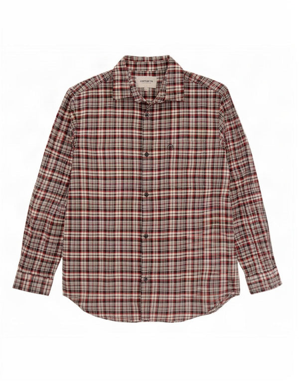 Camisa masculina de flanela Carhartt XL algodão xadrez multicolorido