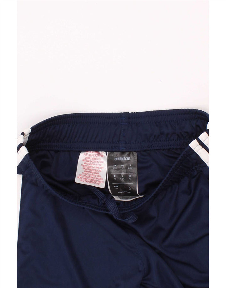 Shorts esportivos Adidas Boys Climalite 9-10 anos azul marinho poliéster