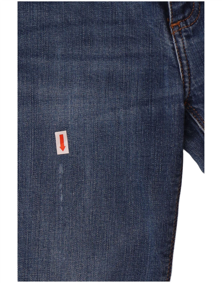 TOMMY HILFIGER Meninas Jeans Skinny 7-8 Anos W24 L23 Azul Algodão