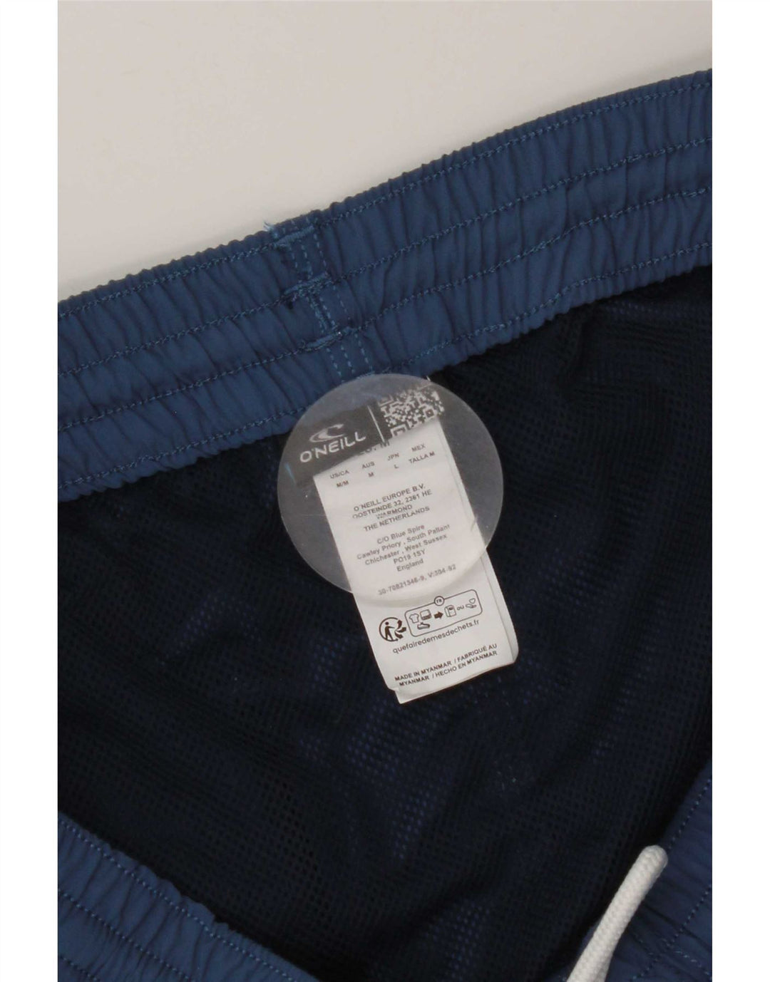 Shorts de natação masculino O'Neill poliéster azul médio