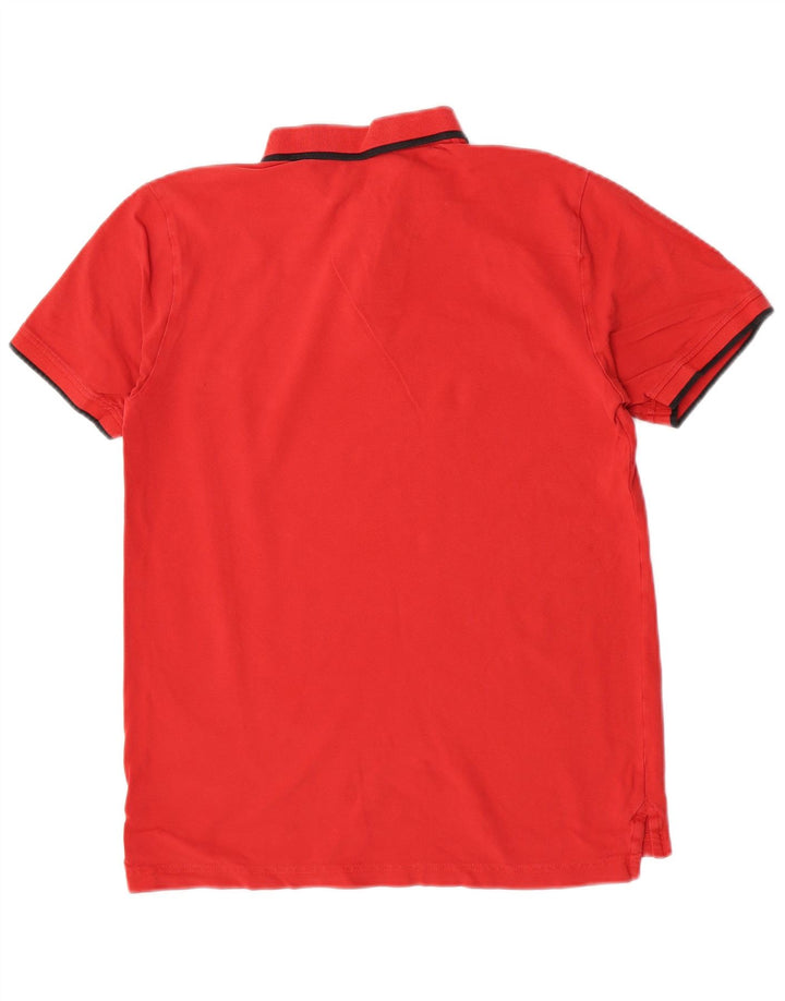 Camisa polo masculina Puma vermelha média