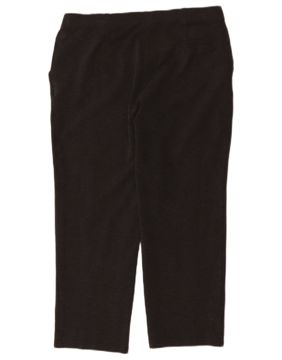 Calça chino feminina Marks & Spencer Reino Unido 12 médio W32 L24 cinza manchado
