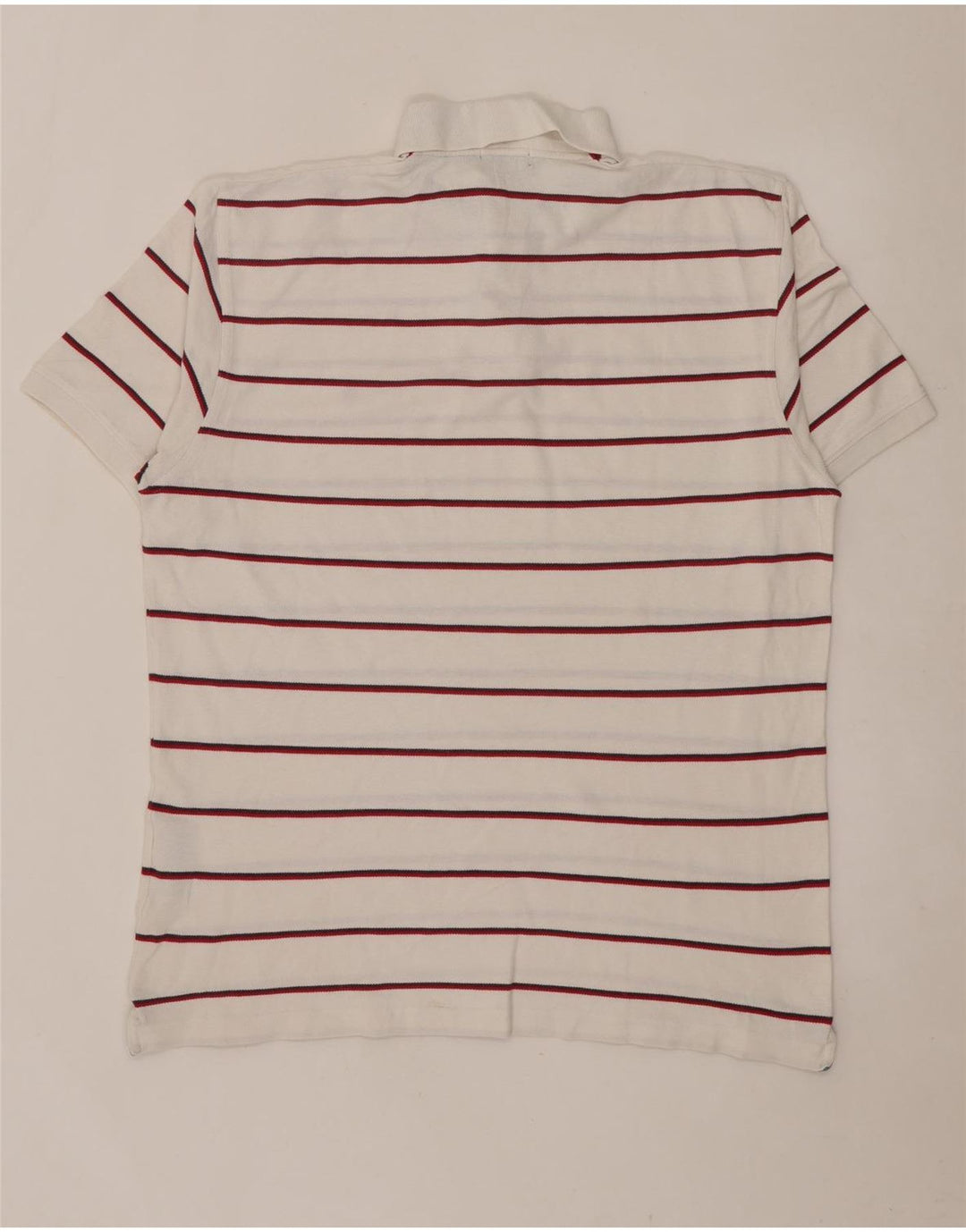 Camisa polo masculina GANT XL listrada branca