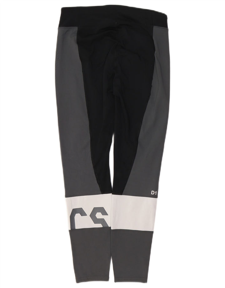 Leggings Gráficas Femininas ASICS UK 10 Small Grey Colourblock