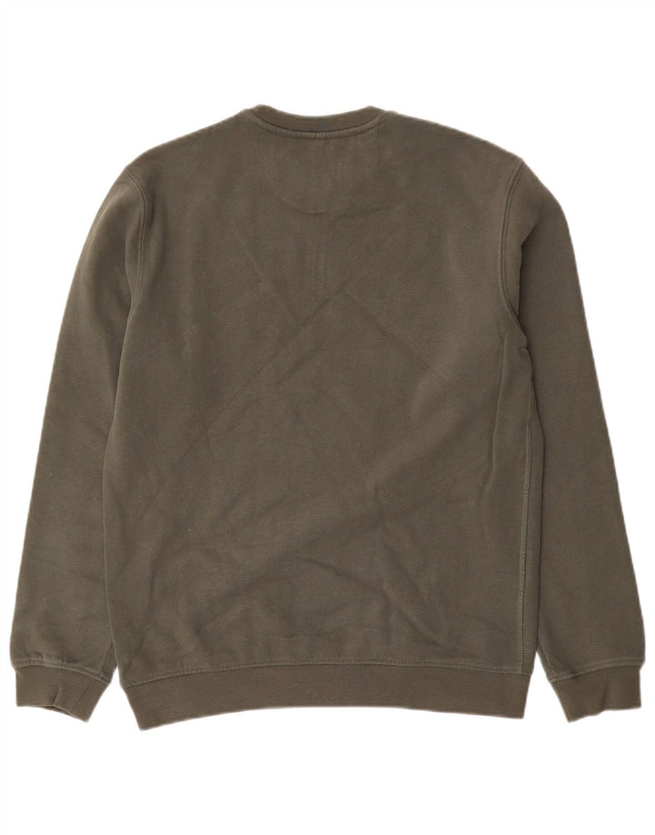 Carrera moletom gráfico masculino jumper pequeno algodão cáqui