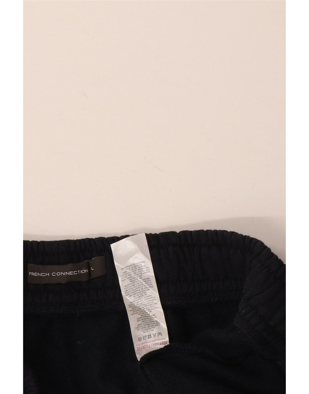 Shorts esportivo masculino French Connection grande algodão azul marinho