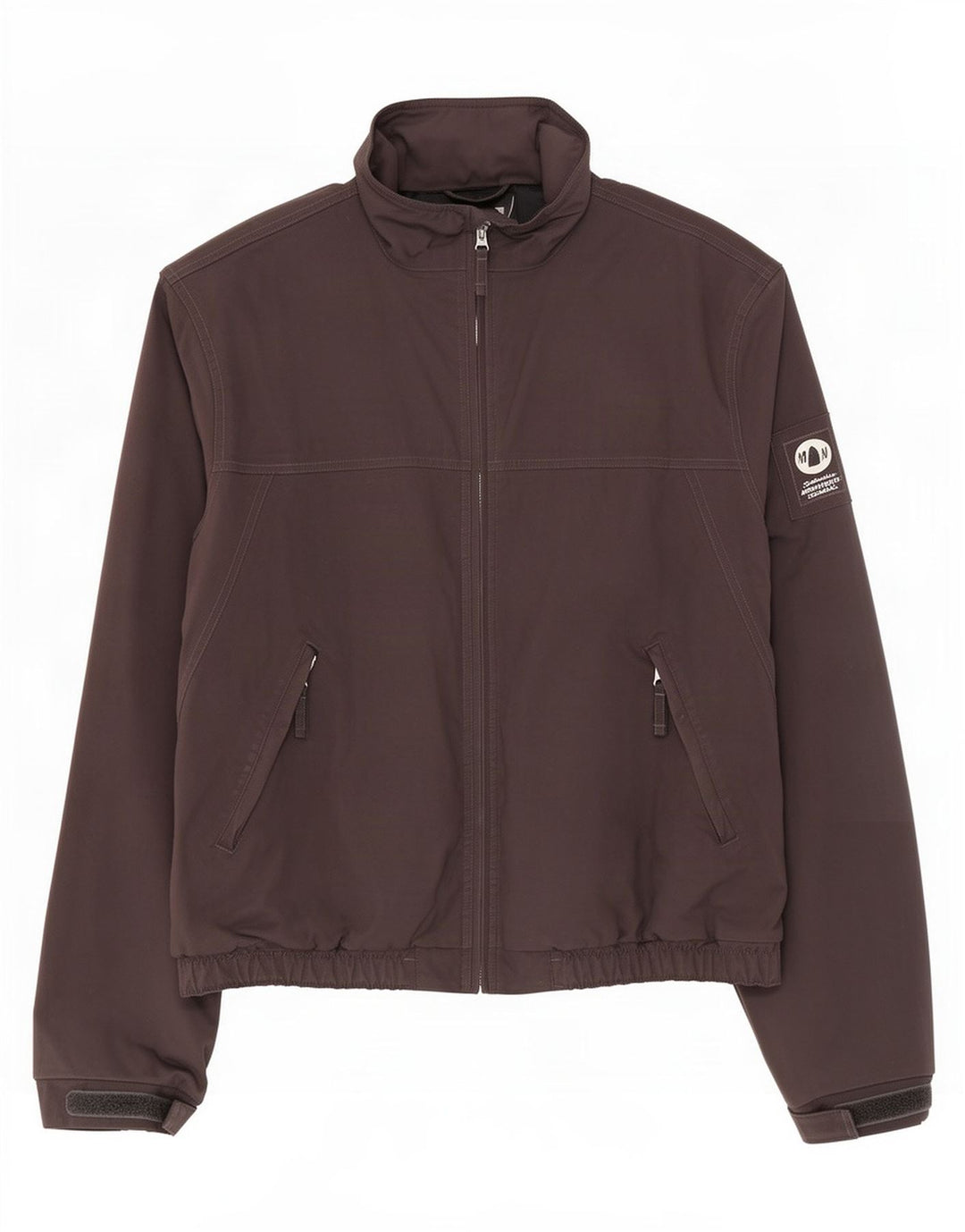 Jaqueta corta-vento masculina Murphy & Nye Regular Fit UK 44 2XL cinza poliamida