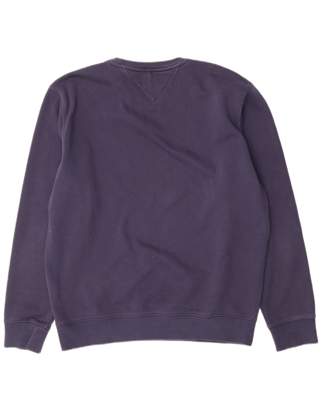Tommy Hilfiger moletom masculino jumper grande algodão azul marinho