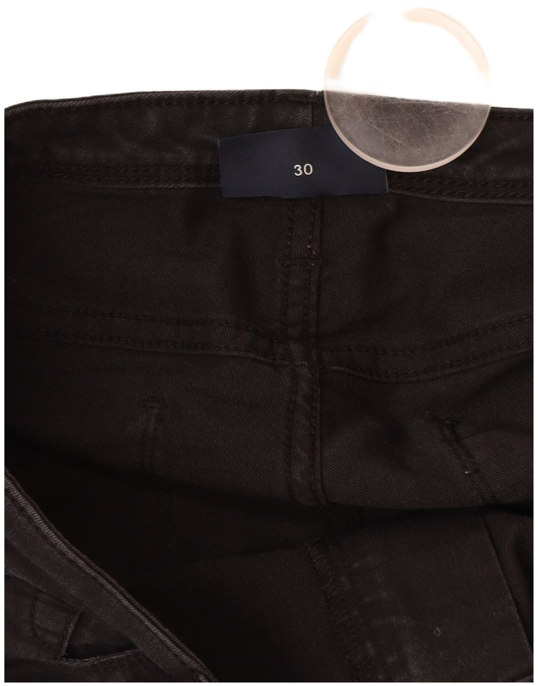 ARMANI Jeans Slim Feminino W30 L27 Algodão Preto