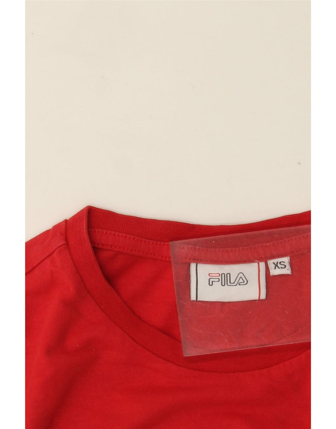 Camiseta gráfica masculina FILA XS vermelho