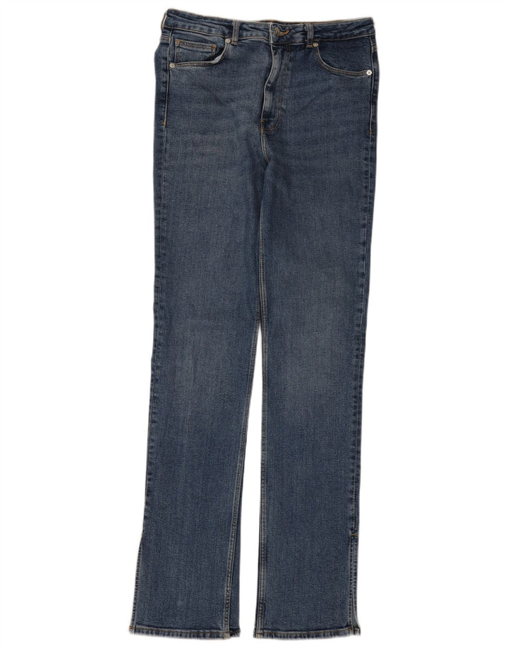 Zara Jeans Bootcut Feminino EU 40 Médio W30 L34 Azul Algodão