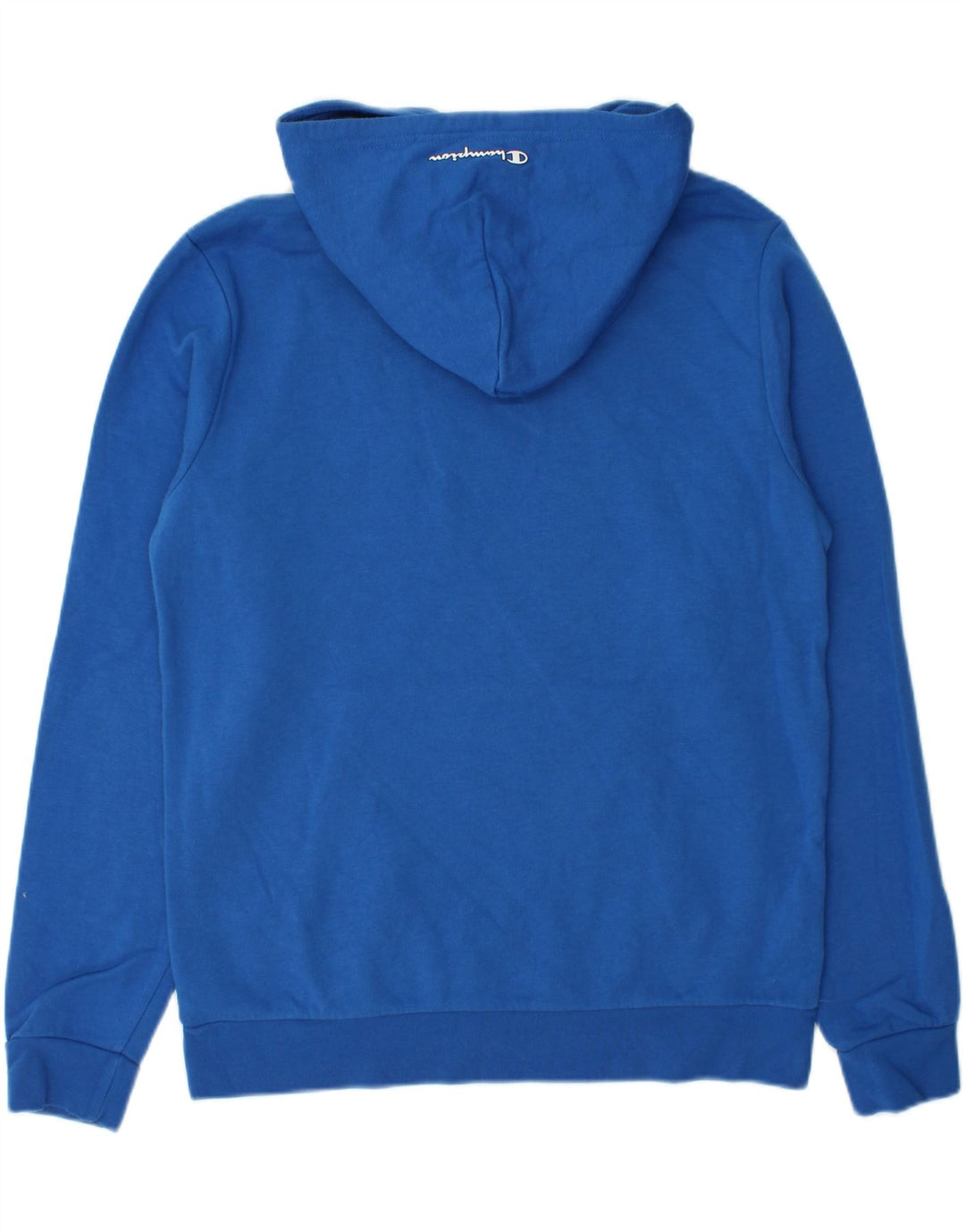 CHAMPION Boys Hoodie Jumper 15-16 Years 2XL Blue Cotton Vintage Champion and Second-Hand Champion from Messina Hembry 