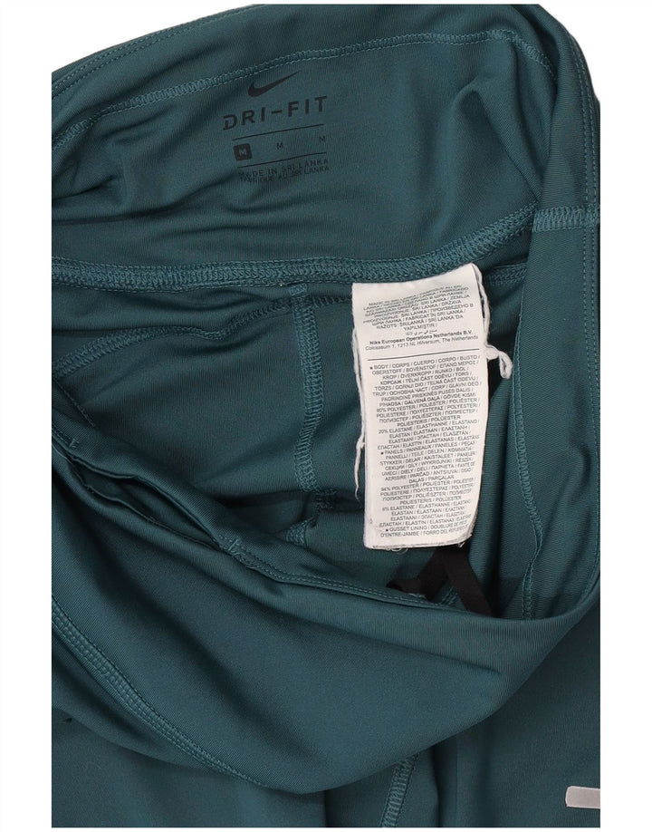 Leggings Nike Dri Fit Graphic UK 12 Médio Verde Poliéster