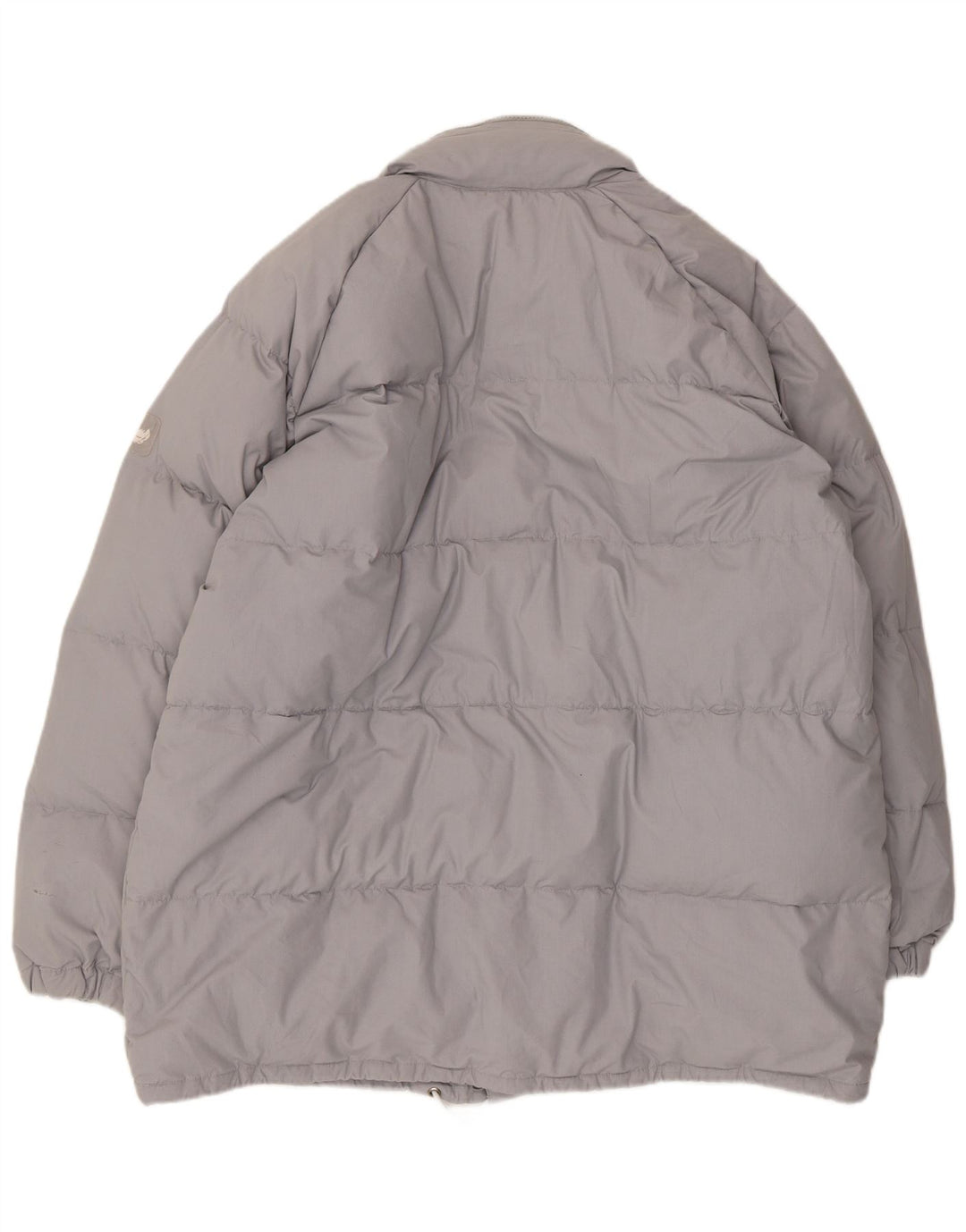 Jaqueta masculina acolchoada com capuz C&A EU 52 XL cinza poliéster