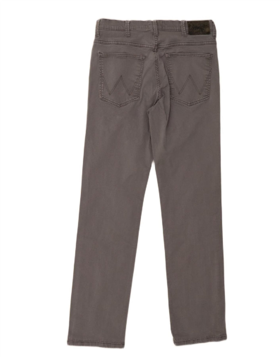 WRANGLER Masculino Arizona Straight Jeans W32 L32 Algodão Cinza