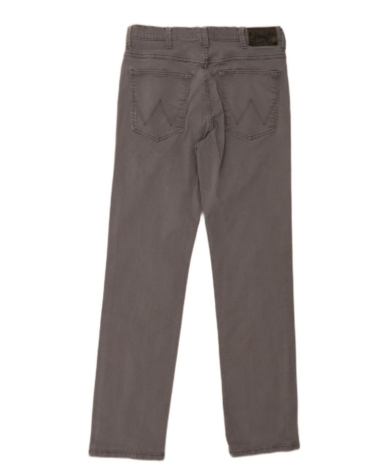 WRANGLER Masculino Arizona Straight Jeans W32 L32 Algodão Cinza