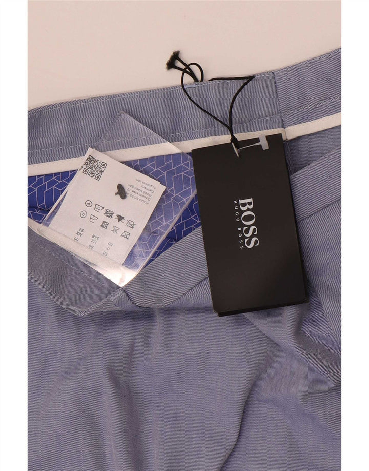 Calça Chino Slim Masculina Hugo Boss W34 L33 Azul