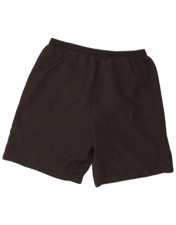 Umbro Mens Graphic Sport Shorts XL Black Polyester