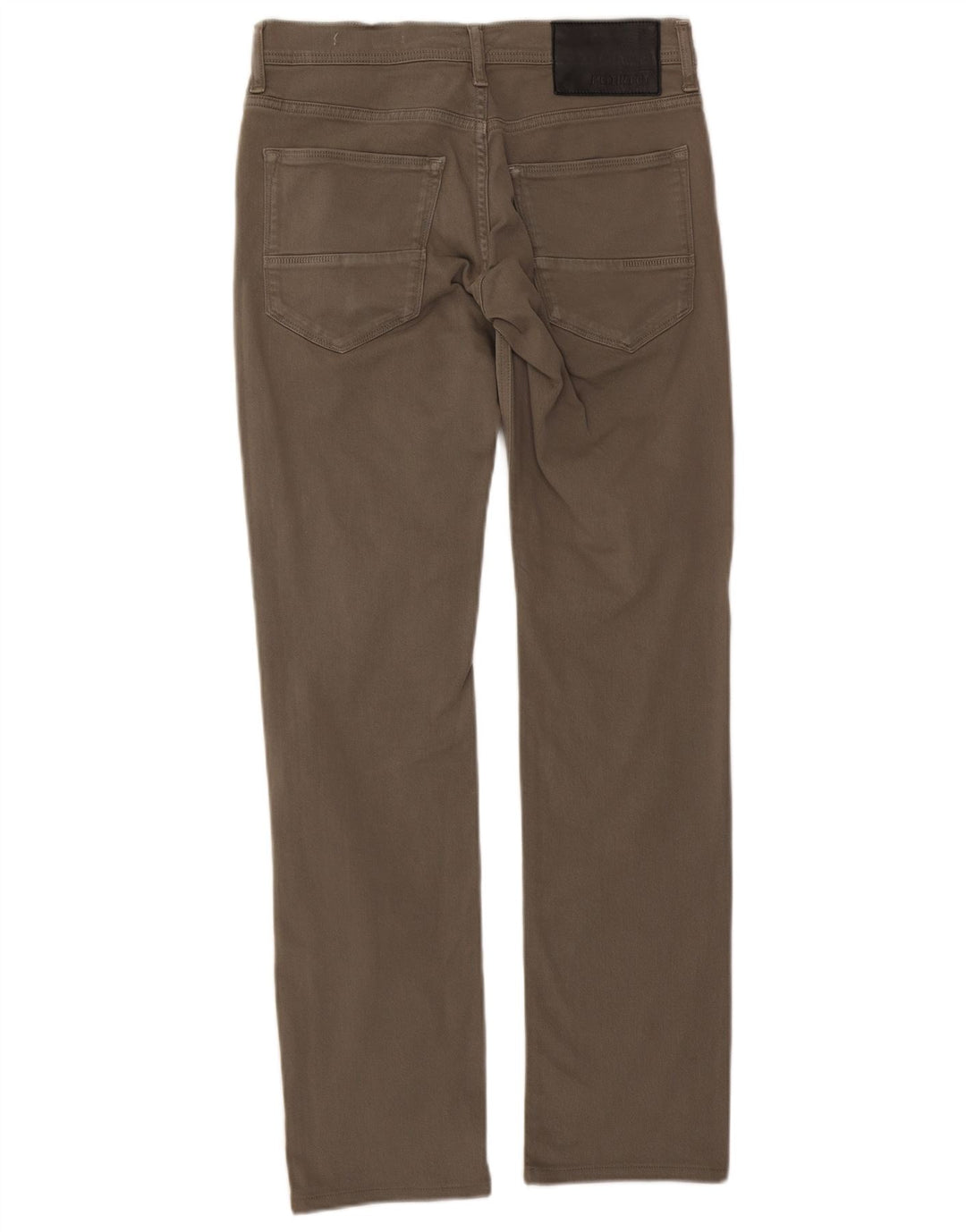 MELTIN' POT Calça jeans masculina slim W31 L34 algodão cáqui