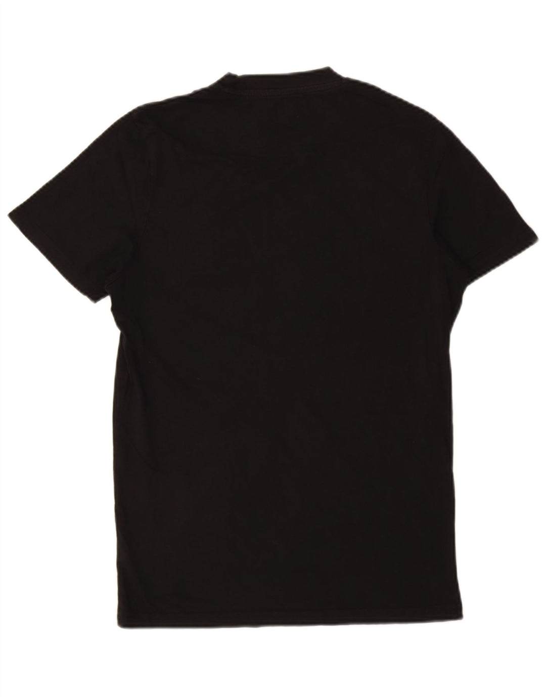 Camiseta masculina Jack & Jones top pequeno algodão preto